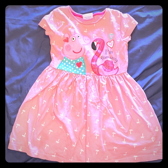 peppa pig dress 4t
